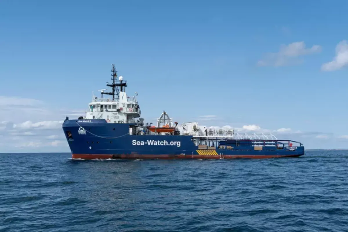 Sea Watch sotto attacco in Libia: spari contro la nave Ong dopo il salvataggio di 90 migranti - © Ansa