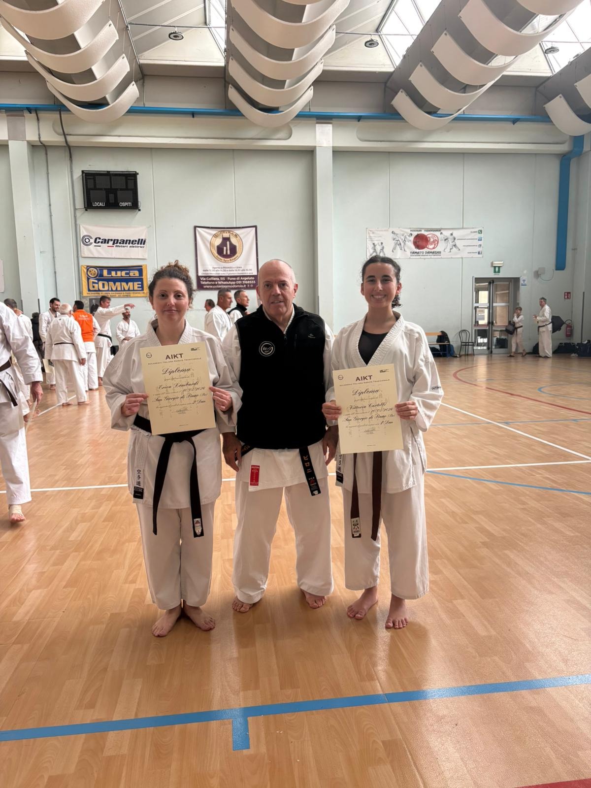  Shotokan Karate Club Santarcangelo, due promozioni alla cintura nera - 