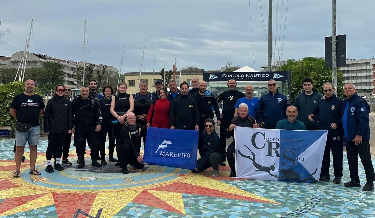 Cattolica, “Fondali puliti”: mare e scogliere della Regina promossi a pieni voti - 