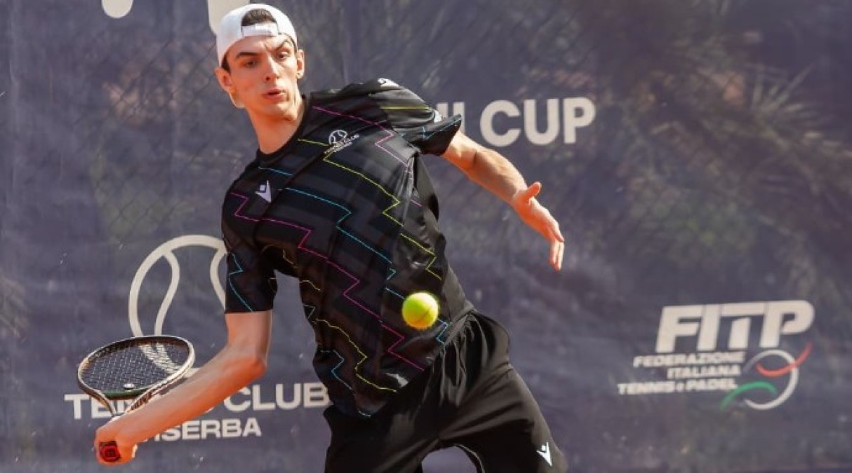 Tennis, memorial Boschetti: finale Di Marco-Rinaldini - William Di Marco (foto Tana)