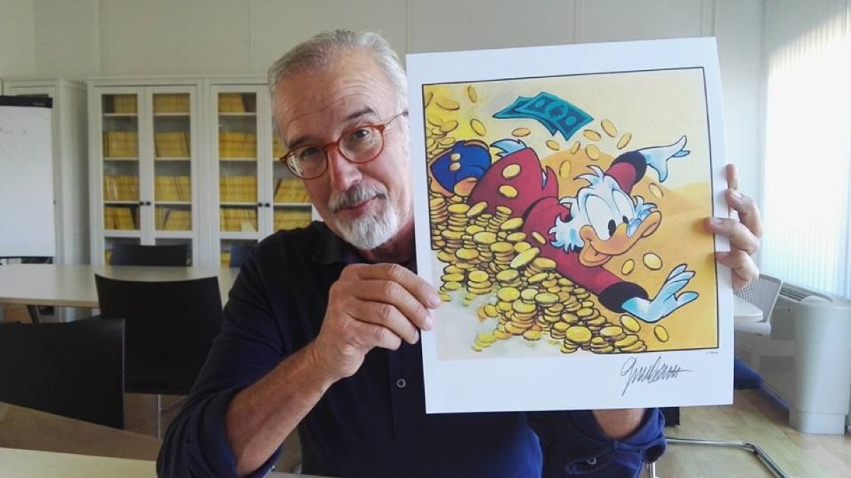 Il Maestro Disney Giorgio Cavazzano ospite d'onore di Cartoon Club e RiminiComix - Giorgio Cavazzano