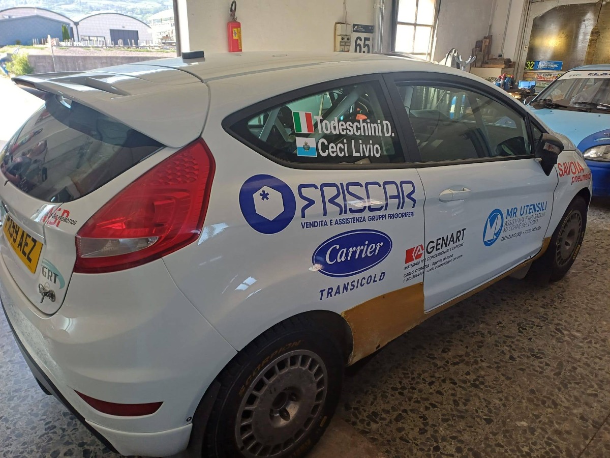 Rally Adriatico, torna in gara il sammarinese Livio Ceci con Davide Todeschini - 