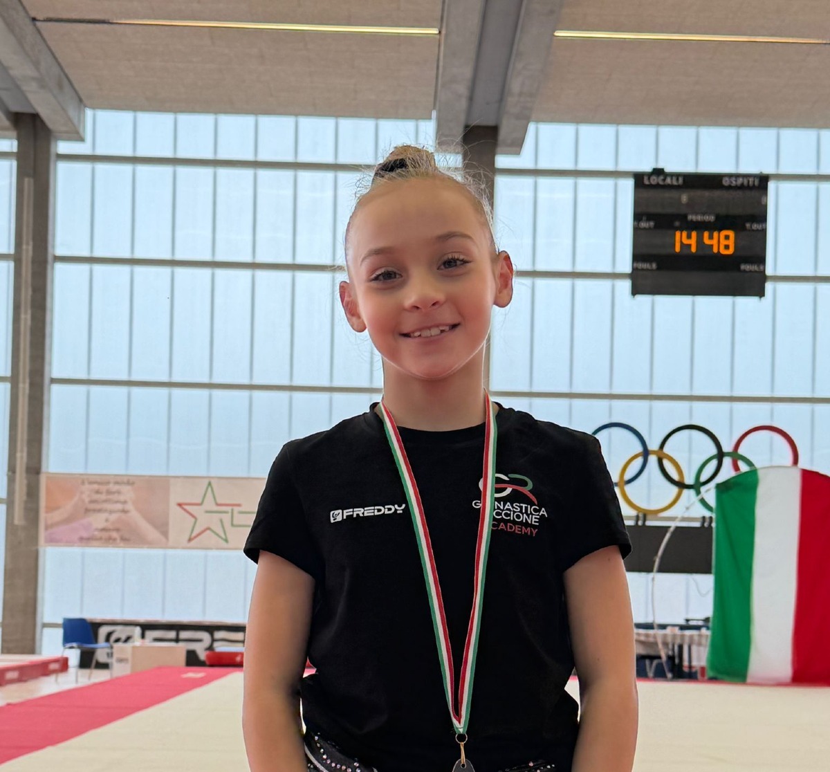 Ginnastica artistica, Sofia Caltagirone tra le migliori d’Italia: 12° posto alle finali nazionali - 