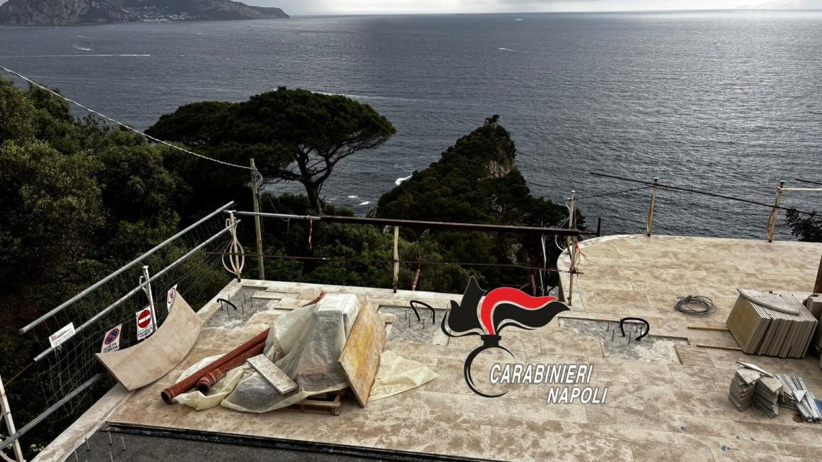 Cantiere della villa di Sting sequestrato a Massa Lubrense - 