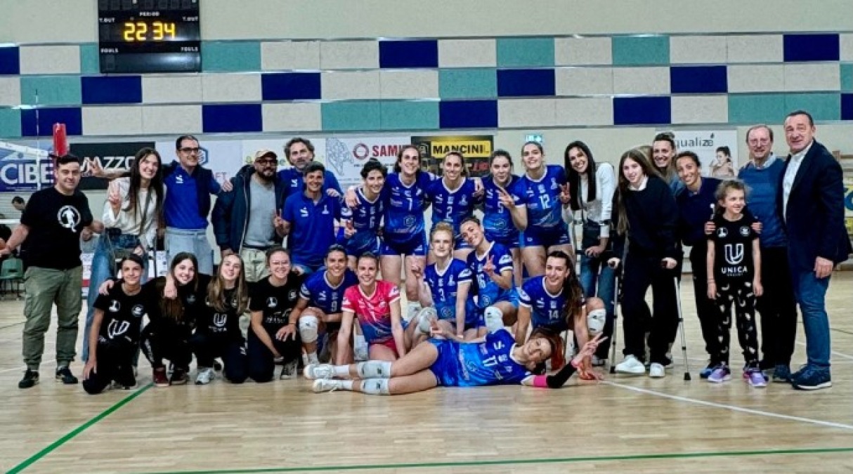 Volley B1 femminile, gara1 playout: hurrà Lasersoft al tie break - 