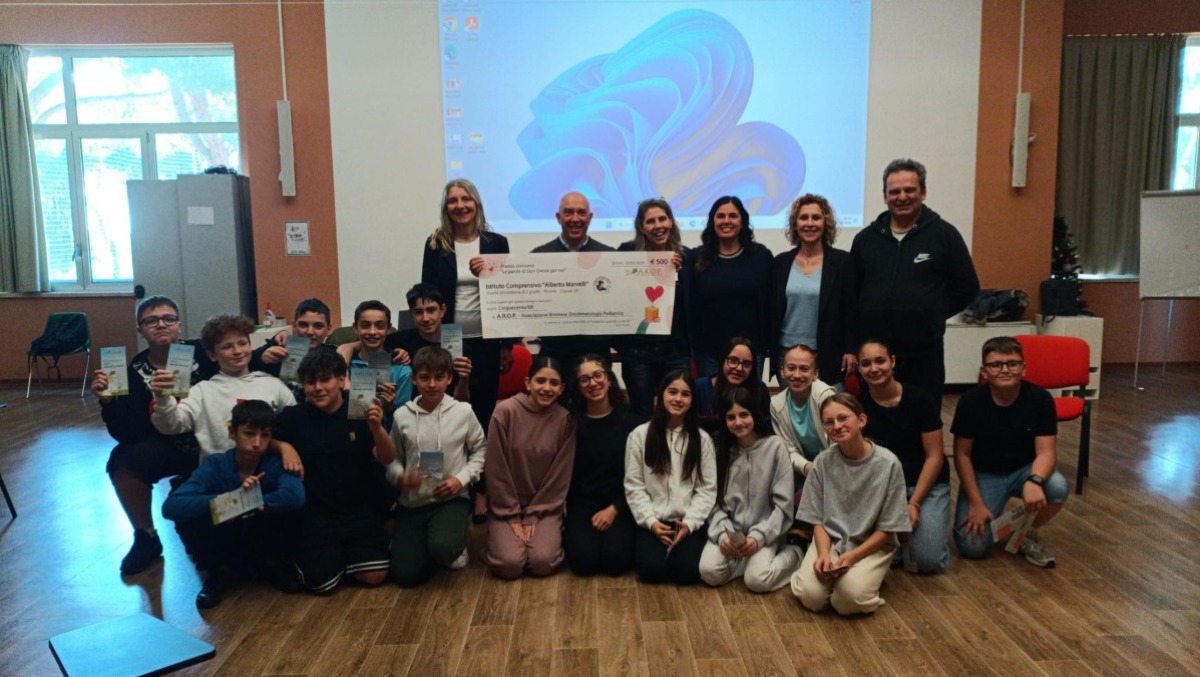 Piccoli gesti, grande cuore: la scuola Marvelli sostiene i bambini dell’Infermi - 