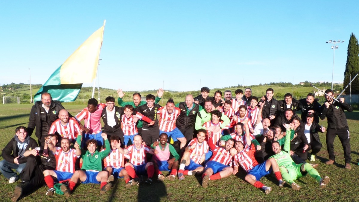 Atletico Marecchia, storica vittoria ai playoff di Terza: si aprono le porte della Seconda - La festa dell'Atletico Marecchia