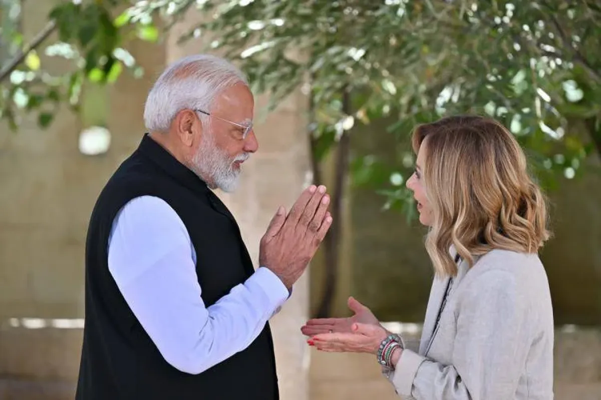 Italia e India rafforzano i rapporti: nasce il “partenariato strategico speciale” - La premier Giorgia Meloni e il primo ministro indiano Narendra Modi - (Ipa)