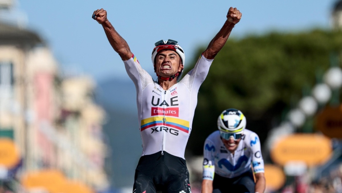 Narvaez vince a Chiavari: Mas battuto in volata, Eulalio resta in rosa - © gazzetta.it