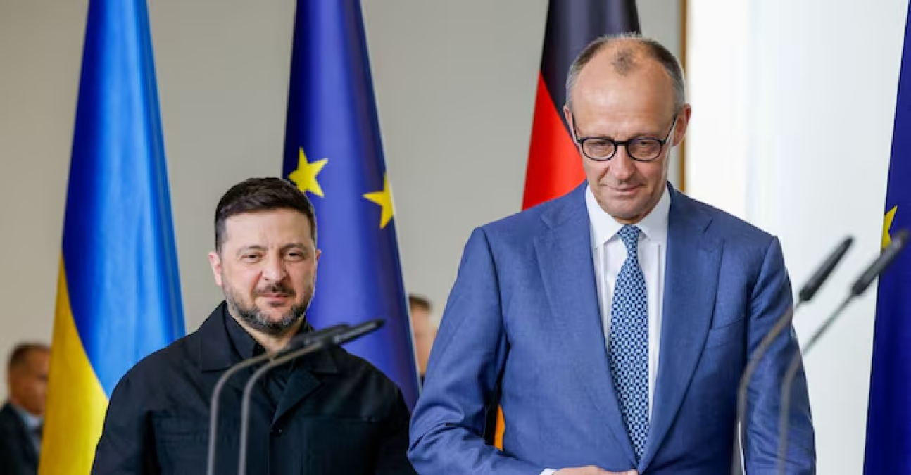 Merz propone l’Ucraina “membro associato” dell’Ue - Foto d'archivio Reuters