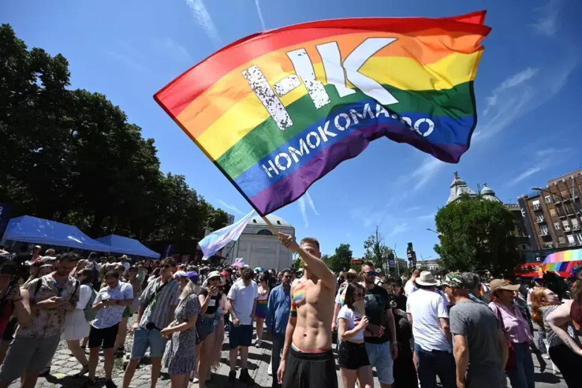 Il Pride di Budapest torna in piazza - Budapest Pride © ANSA/EPA