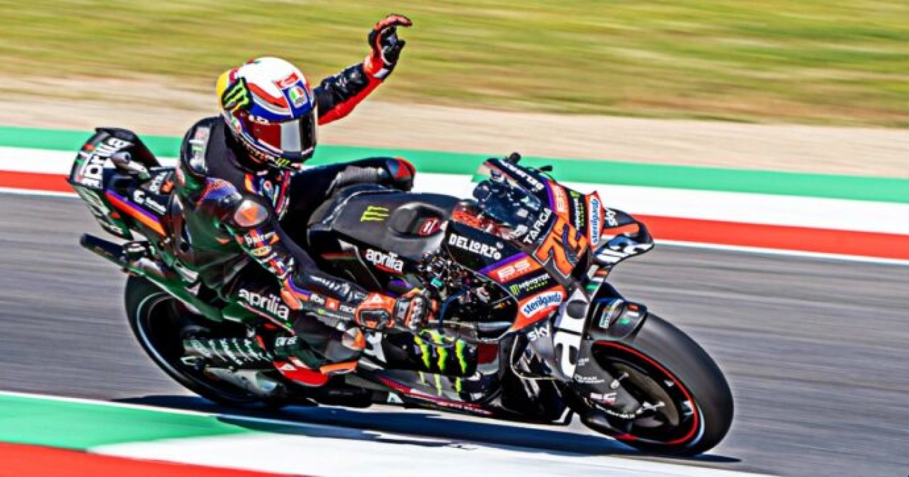 MotoGP, Bezzecchi vola al Mugello: pole e record della pista con Aprilia - 