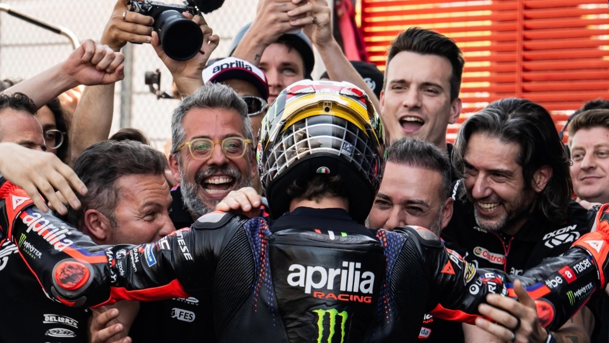 Al Mugello è un trionfo di Bezzecchi: secondo davanti a Martin e Bagnaia - Marco Bezzecchi (Foto dal Facebook del pilota)