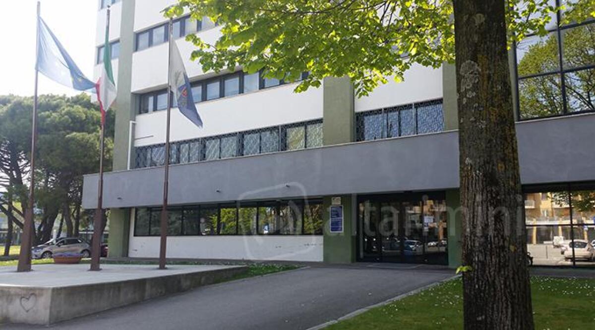 Bellaria Igea Marina, visita della Commissione ACES per la candidatura a “Comune europeo dello Sport 2028” - Ingresso del comune di Bellaria