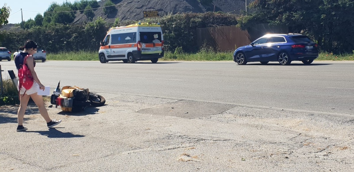 incidente scooter