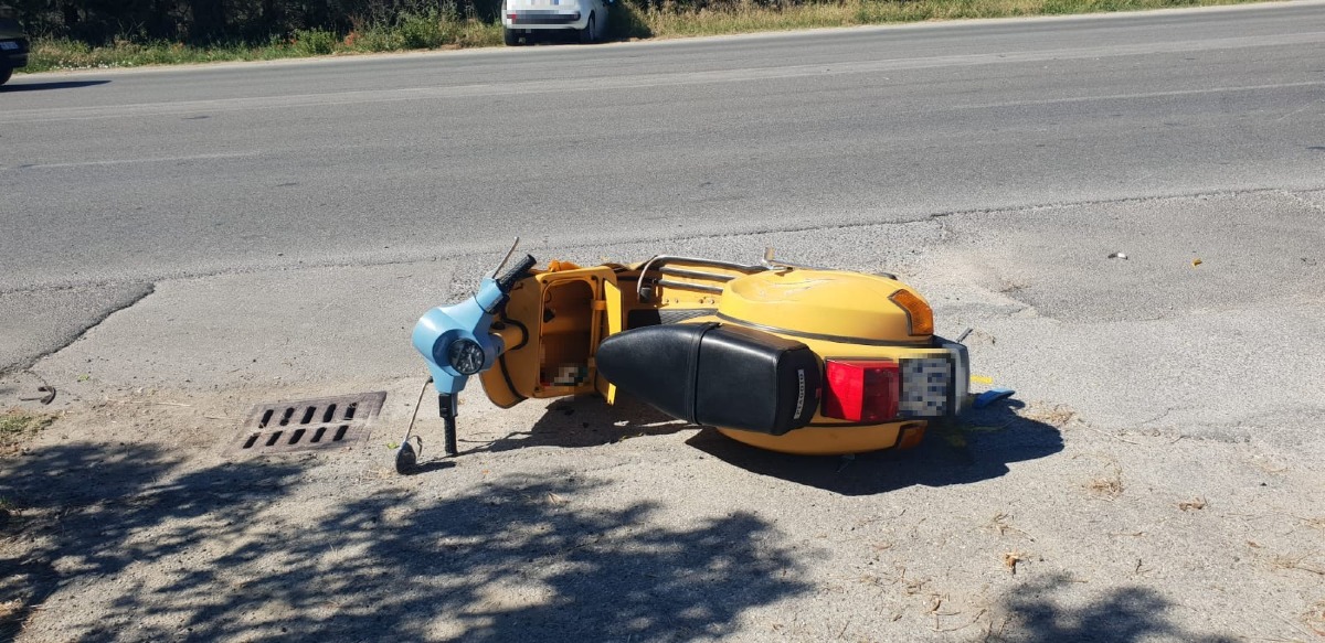 incidente scooter