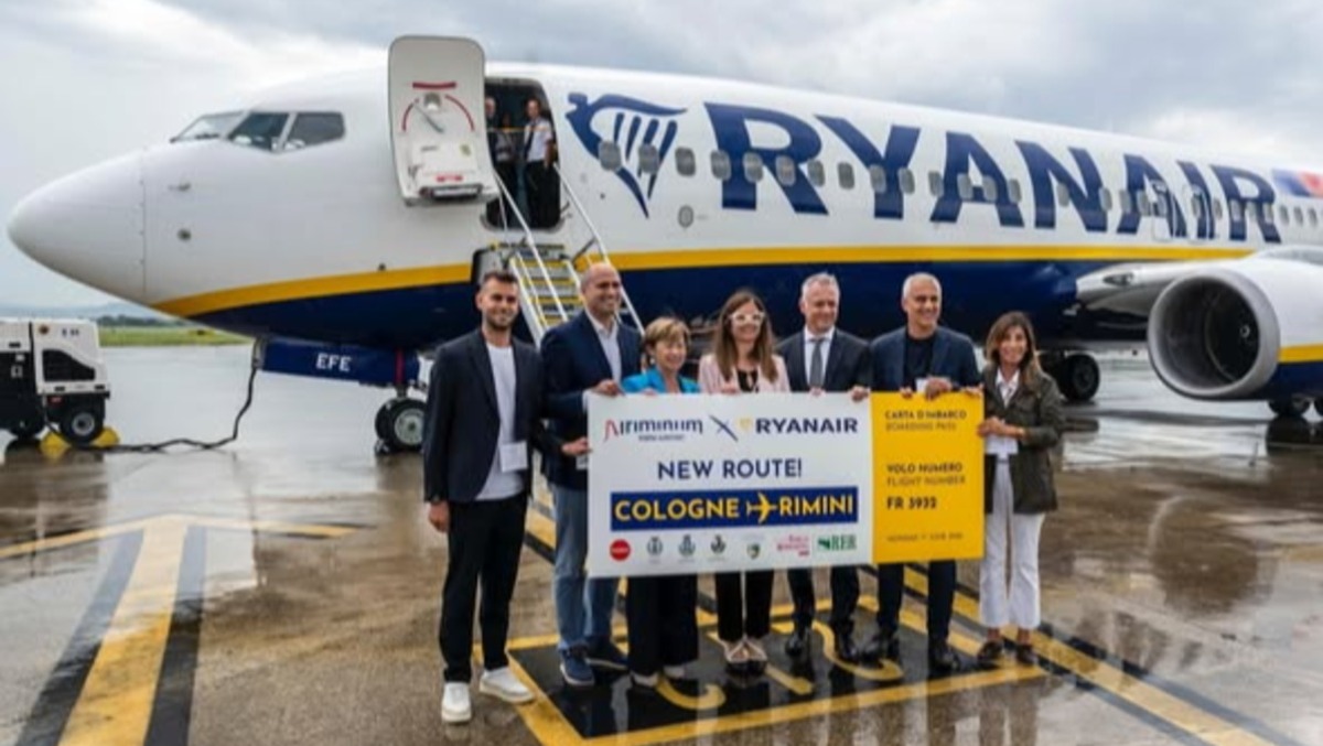 L'aeroporto Fellini "riabbraccia" la Germania: tornano i voli da Colonia - 