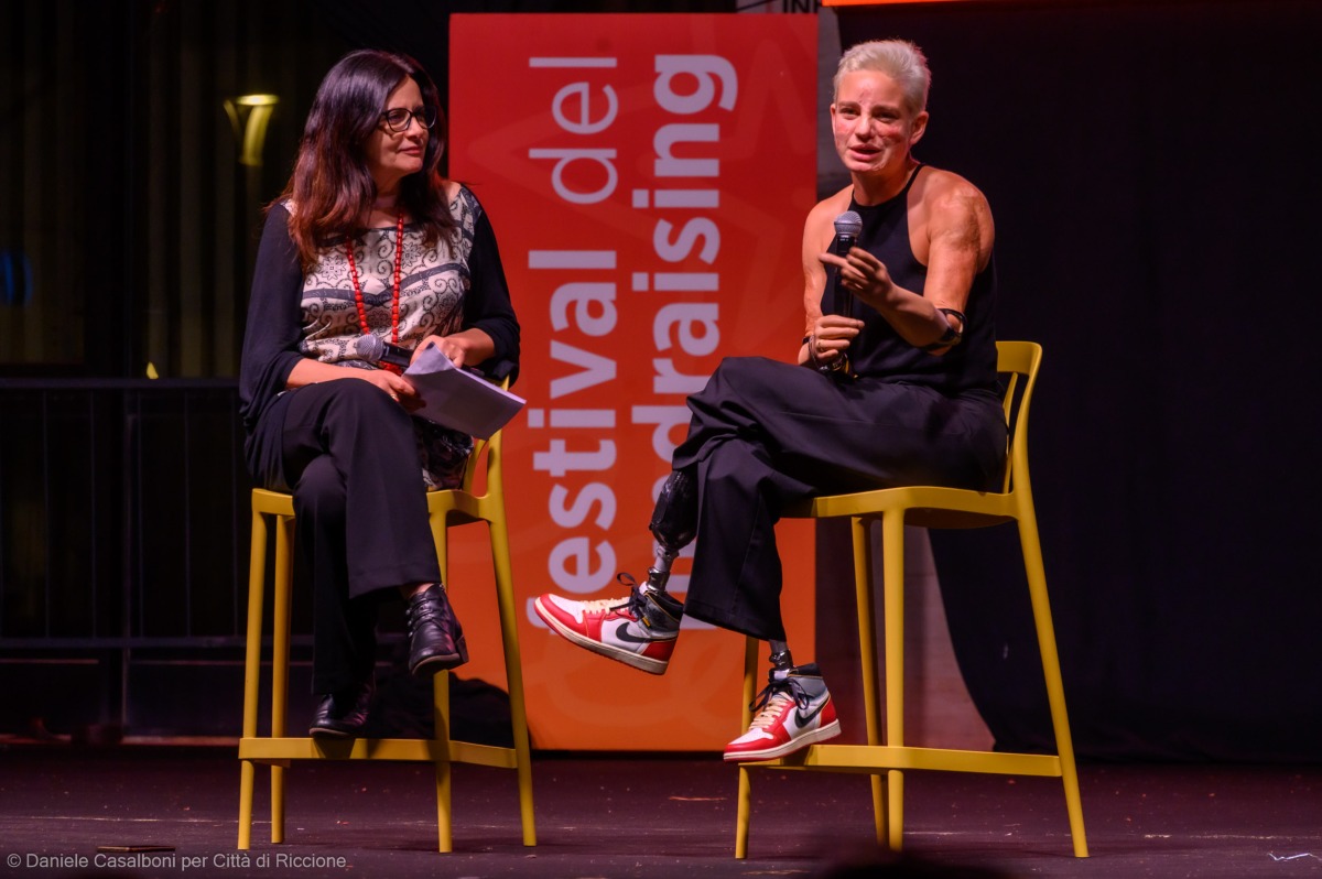 Bebe Vio a Riccione inaugura il Festival del Fundraising: “Sembra impossibile, allora si può fare” - Ph Casalboni