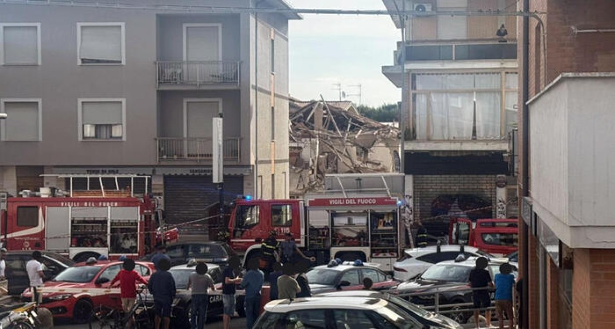 Esplosione a Porto Sant’Elpidio: tre morti e due feriti dopo il crollo della palazzina  - 