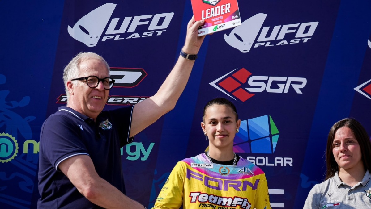 Motocross, Asia Macini sul podio a Lovolo e resta leader - foto