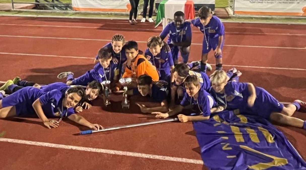 Calcio giovanile, Misano Cup: Esordienti 2015, hurrà Dea Rimini - Nella foto: Dea Rimini esulta