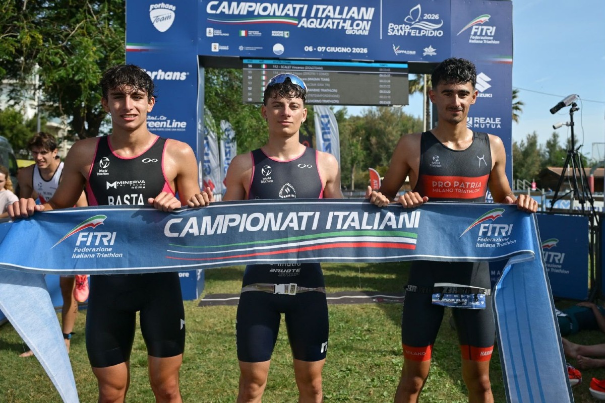 Aquathlon giovanile, Alessandri del Td Rimini è campione italiano juniores - Foto Riccardo Castro Perez @castroframes
