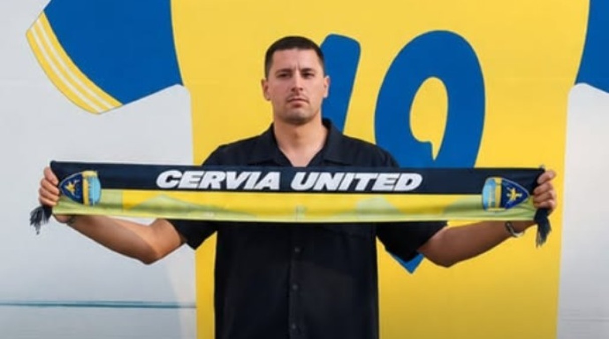 Calcio, colpo del Cervia in attacco: Erik Stucchi - Erik Stucchi