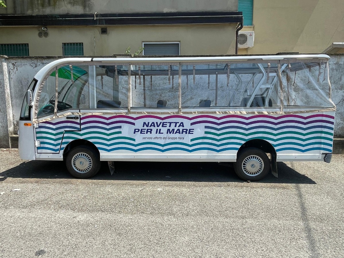 Rivazzurra, torna la navetta gratuita per le spiagge durante i lavori del Psbo - 