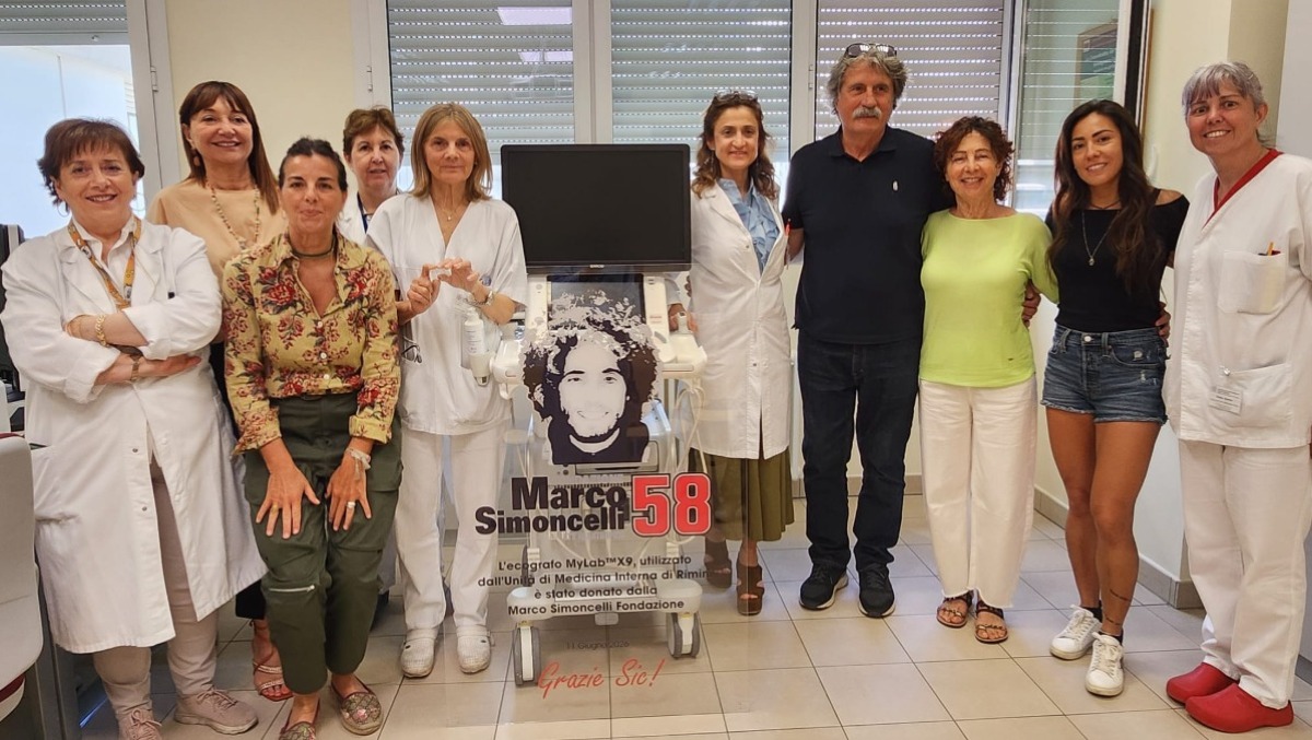 Il ricordo del Sic diventa cura: a Rimini un nuovo ecografo per la Medicina Interna - 