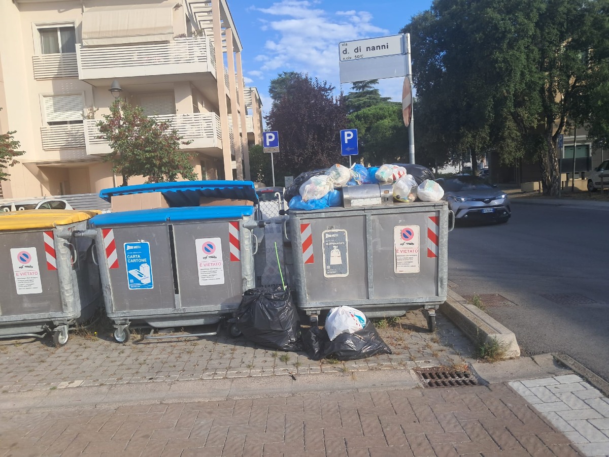 Santarcangelo, lettore accusa: "Servizio rifiuti costoso e scadente" - La foto del lettore