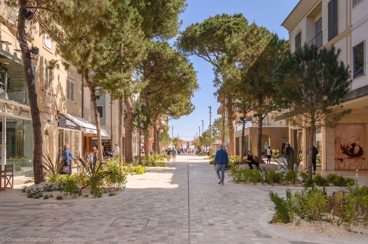 Riccione, nuovo viale Ceccarini: definito il cronoprogramma dei lavori fino al 2027 - Ph Casalboni