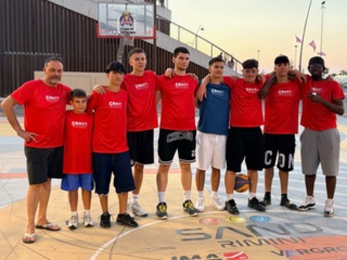 Rimini, 18enne porta il 3x3 basket in città: successo per “ASI Crazy Court” - 