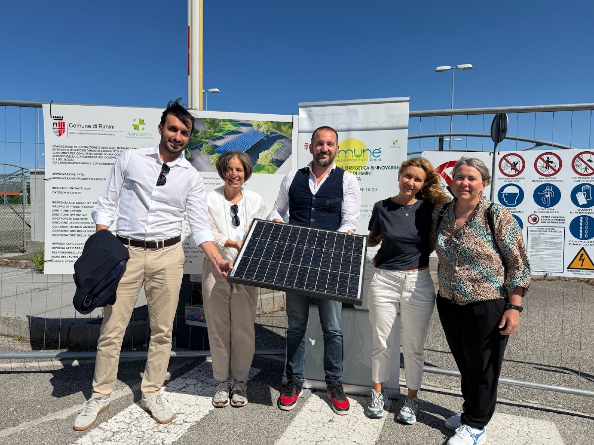 Rimini, parte la Comunità Energetica “Comuné”: avviati cantieri e sportelli informativi - 