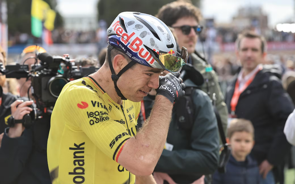 Van Aert rinuncia al Tour de France, infezione al gomito dopo una caduta - Van Aert PH ANSA