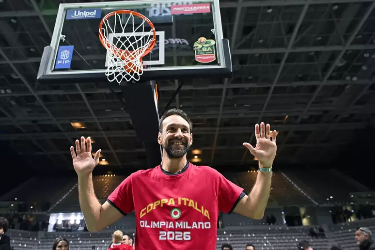 Olimpia Milano torna regina del basket, è scudetto nel ricordo di Giorgio Armani. Battuta Venezia - PH ANSA