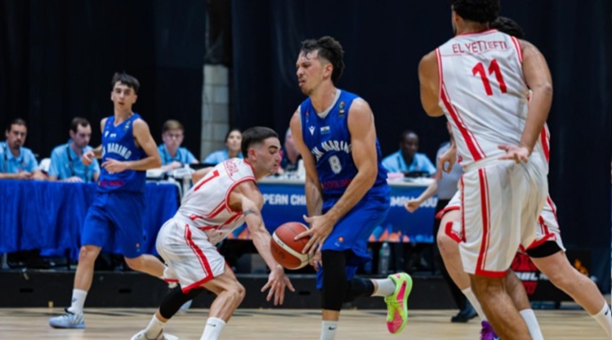 Basket, Giochi Piccoli Stati: San Marino ko al'esordio - Pietro Ugolini (foto Fiba)