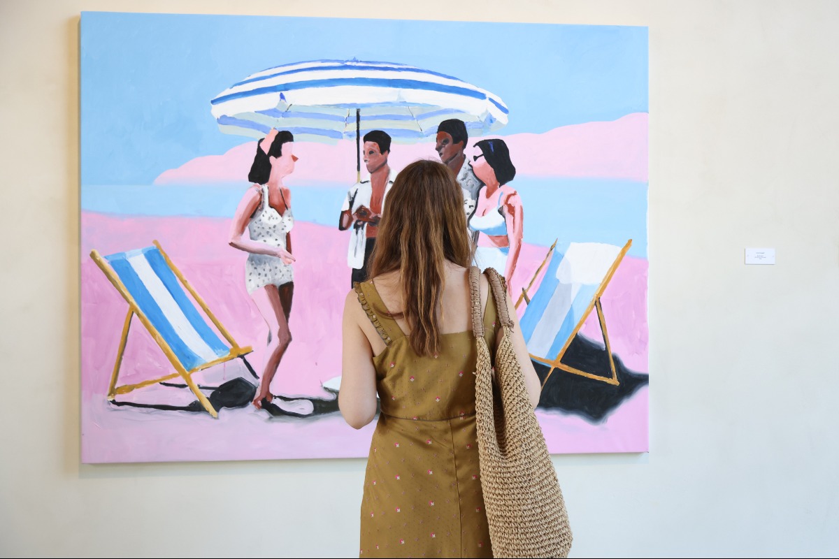 Luca Giovagnoli dipinge l'estate: le opere esposte ai Palazzi dell'Arte di Rimini - 