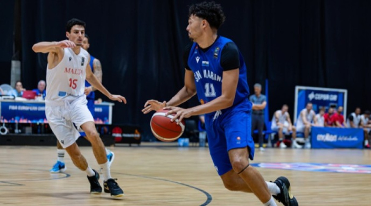 Basket, Europei Piccoli Stati: San Marino ko contro Malta (111-68) - Mathias Cadiman (foto FIBA)