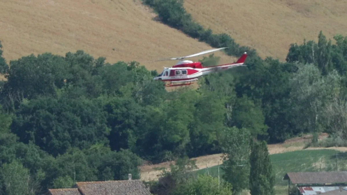 Saludecio, concluse operazioni di bonifica dopo il maxi incendio di venerdì - 