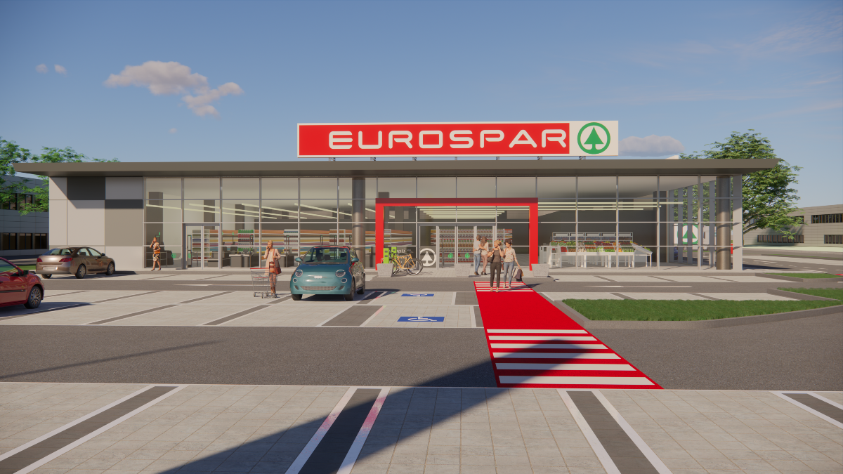 Apre il nuovo Eurospar: lavoro per 30 persone e riqualificazione della zona - Il nuovo punto vendita a San Giovanni in Marignano