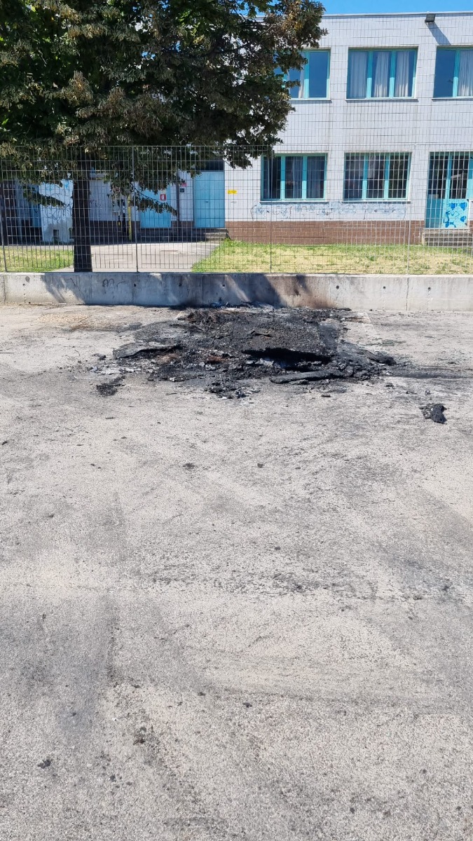 maserati incendio viserba
