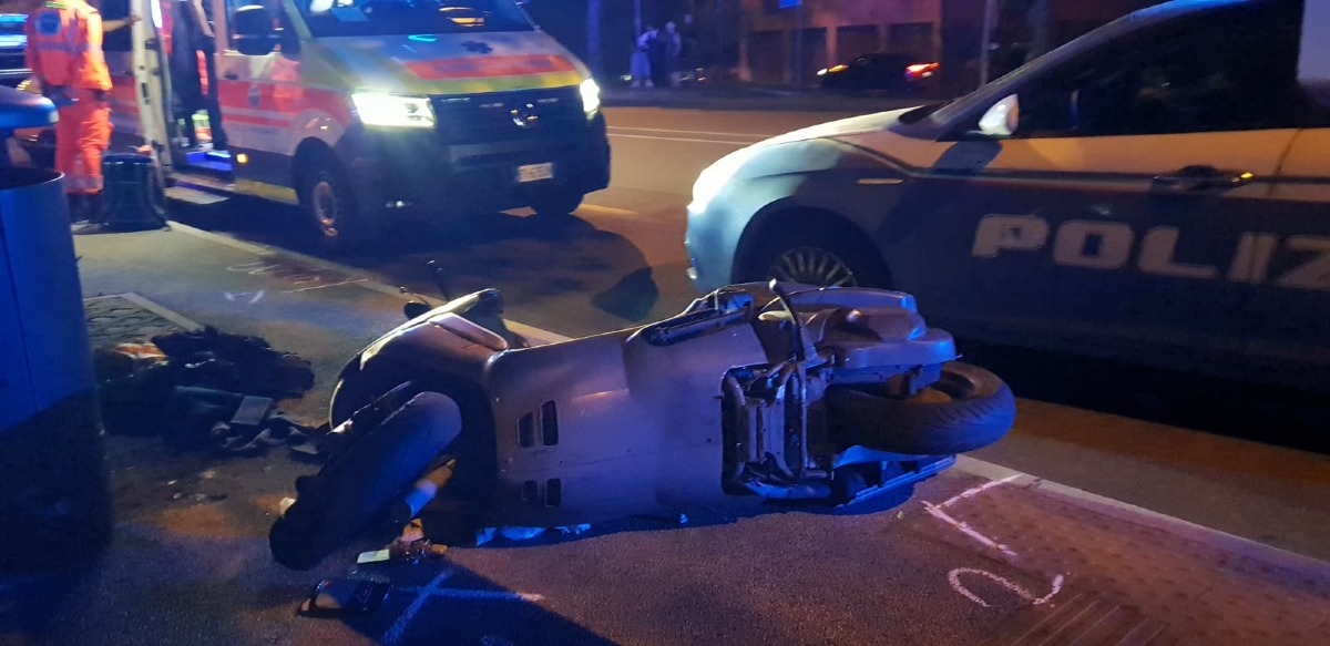 incidente viale parigi