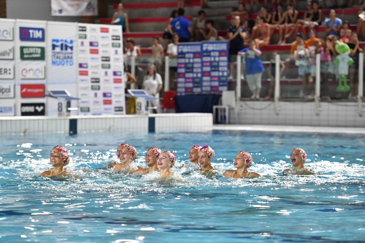 Nuoto artistico, Polisportiva Riccione chiude al 10° posto ai Campionati Italiani Ragazzi estivi - 