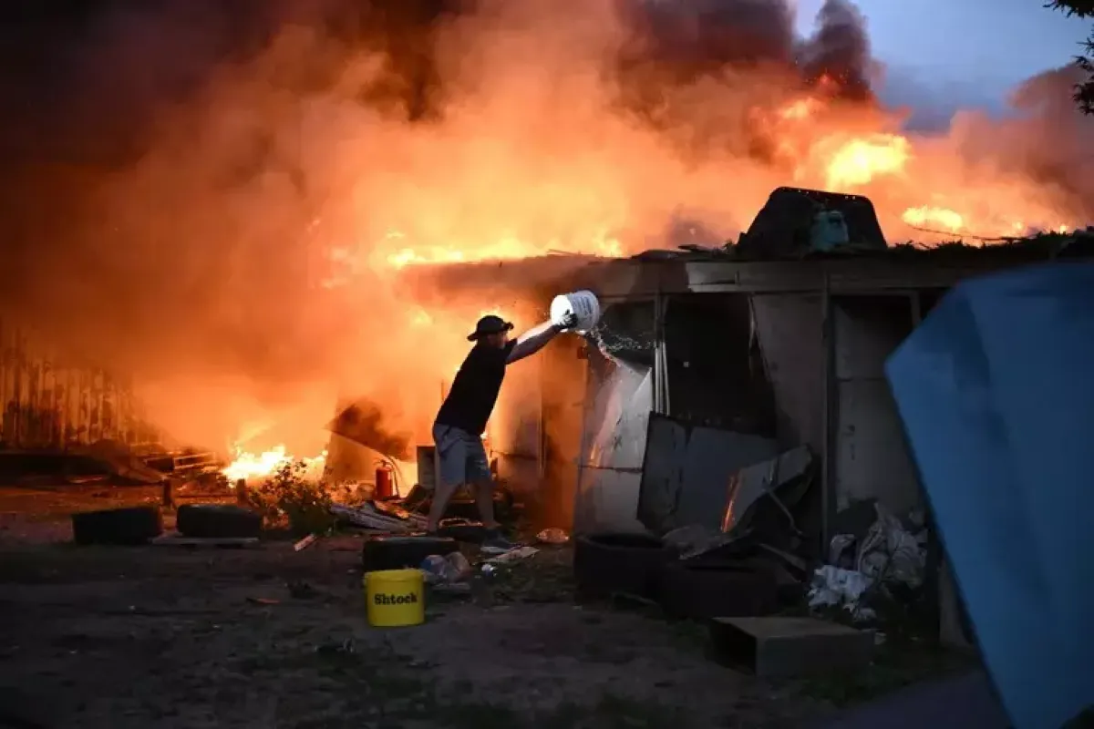 Missili russi su Kiev: dieci morti e decine di feriti - © ANSA/AFP
