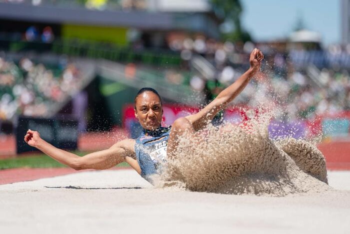 Atletica, Larissa Iapichino supera mamma Fiona May, il 7.12 vale il nuovo record italiano - Foto ANSA