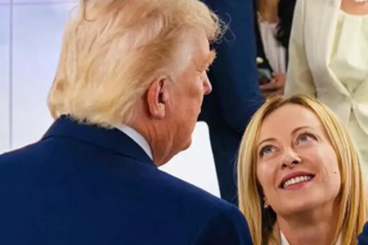 Trump attacca ancora Meloni, da Chigi solo silenzio -  L'immagine postata da Trump