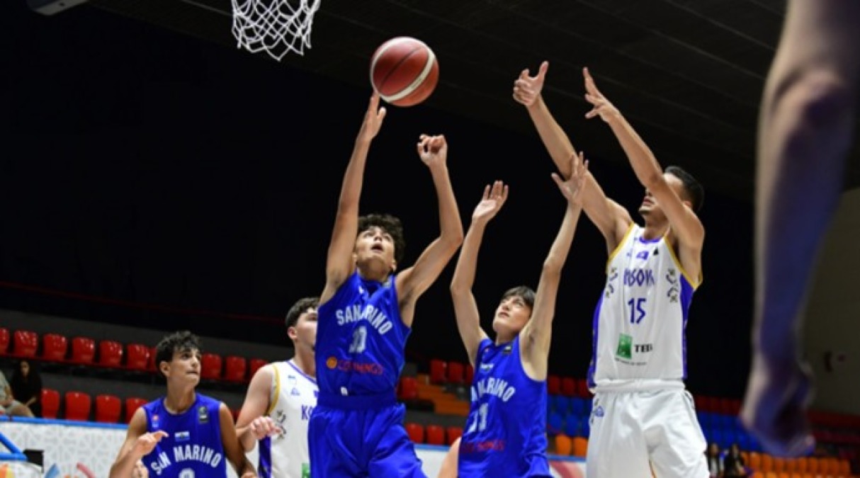 Basket, Europei U16 Division C: San Marino ancora ko - Una fase di gioco