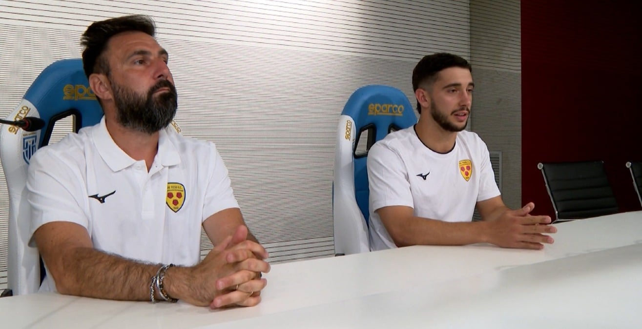 Calcio, Champions League: il Tre Fiori è pronto alla sfida con il Larne - Girolomoni e Bernardi