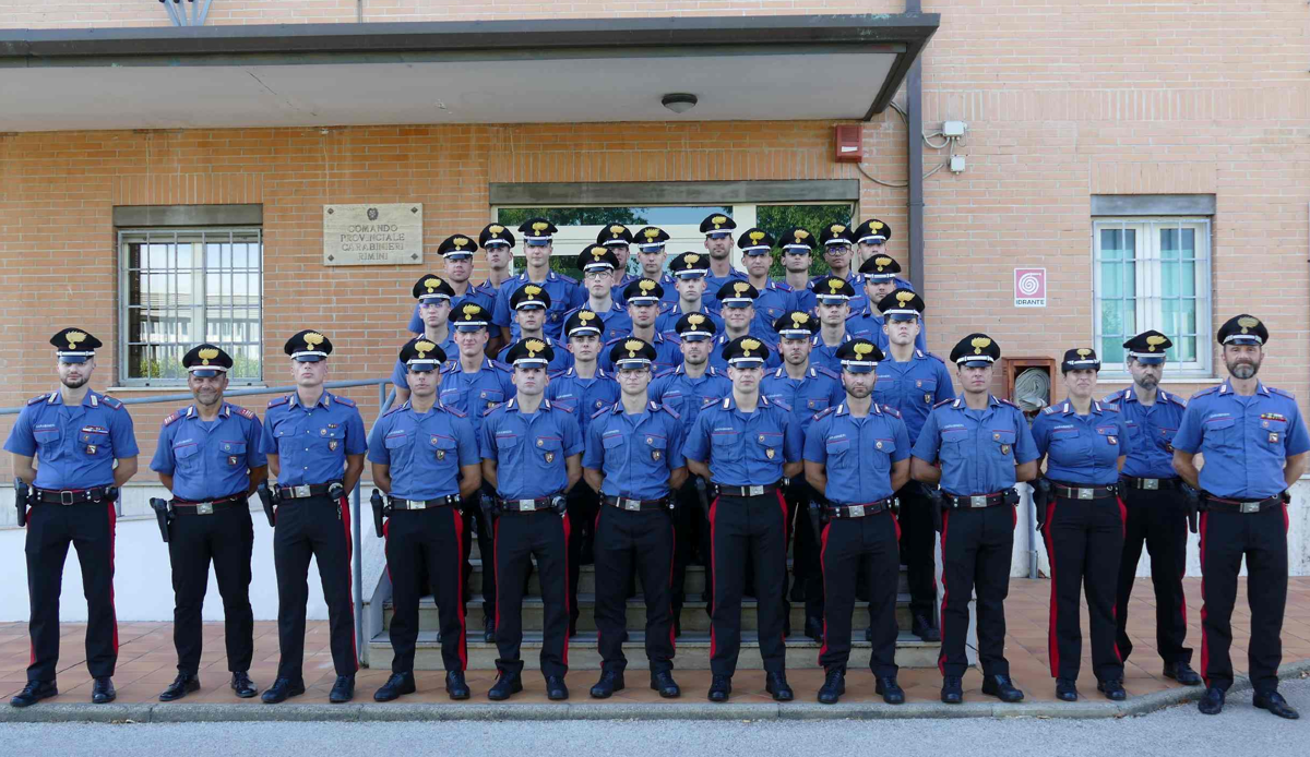 Rimini, rinforzi estivi per l'Arma: nuovi Carabinieri in servizio nel territorio provinciale - 