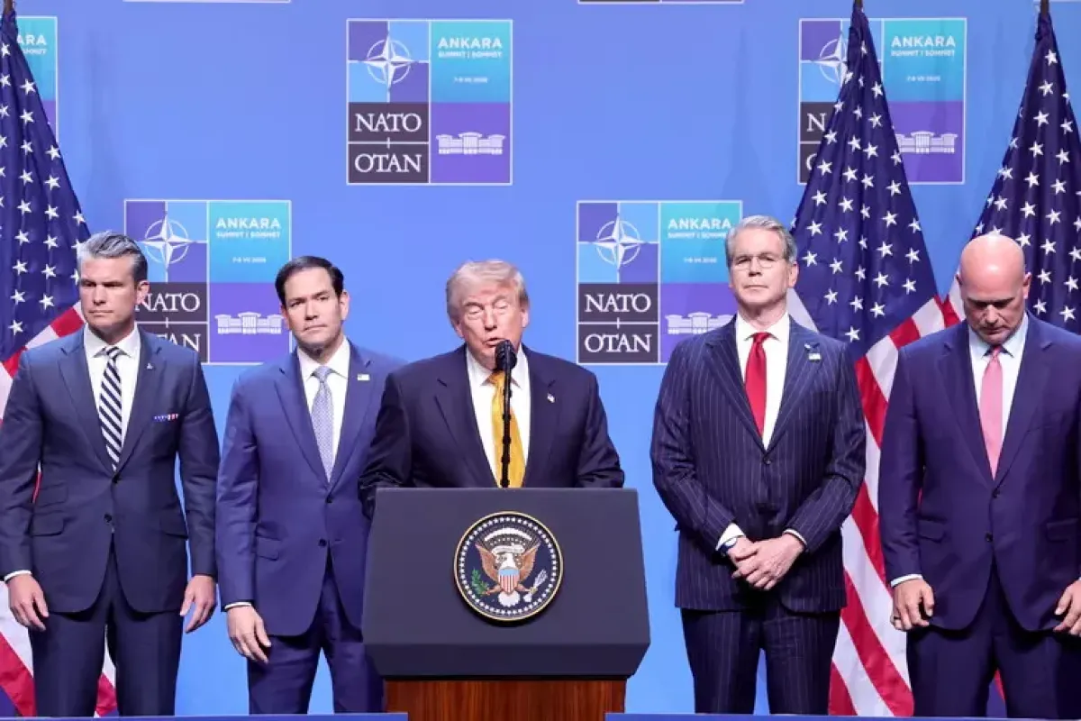 Vertice Nato, Trump rassicura gli alleati: "Gli Stati Uniti resteranno nell'Alleanza" - © Ansa